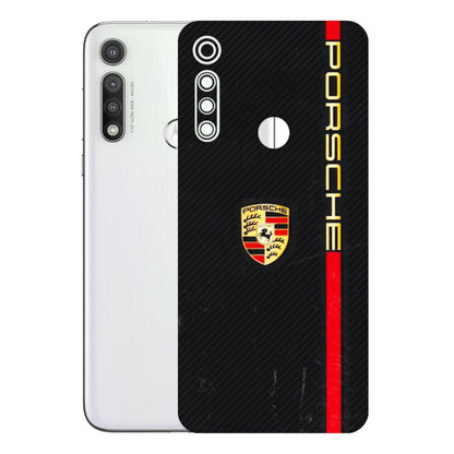 Motorola Phone Skins (All Models) - Premium Porsche - 3D Embossed Finish (L-225) Motorola Moto G Fast