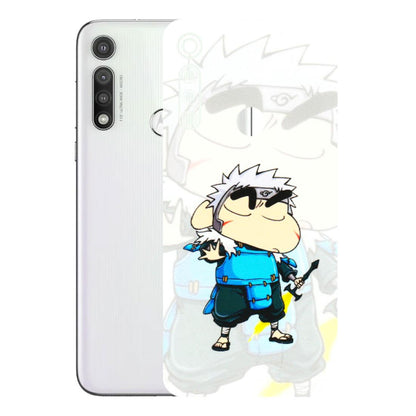 Motorola Phone Skins (All Models) - Angry Young Shinchan - 3D Embossed Finish (L-226) Motorola Moto G Fast