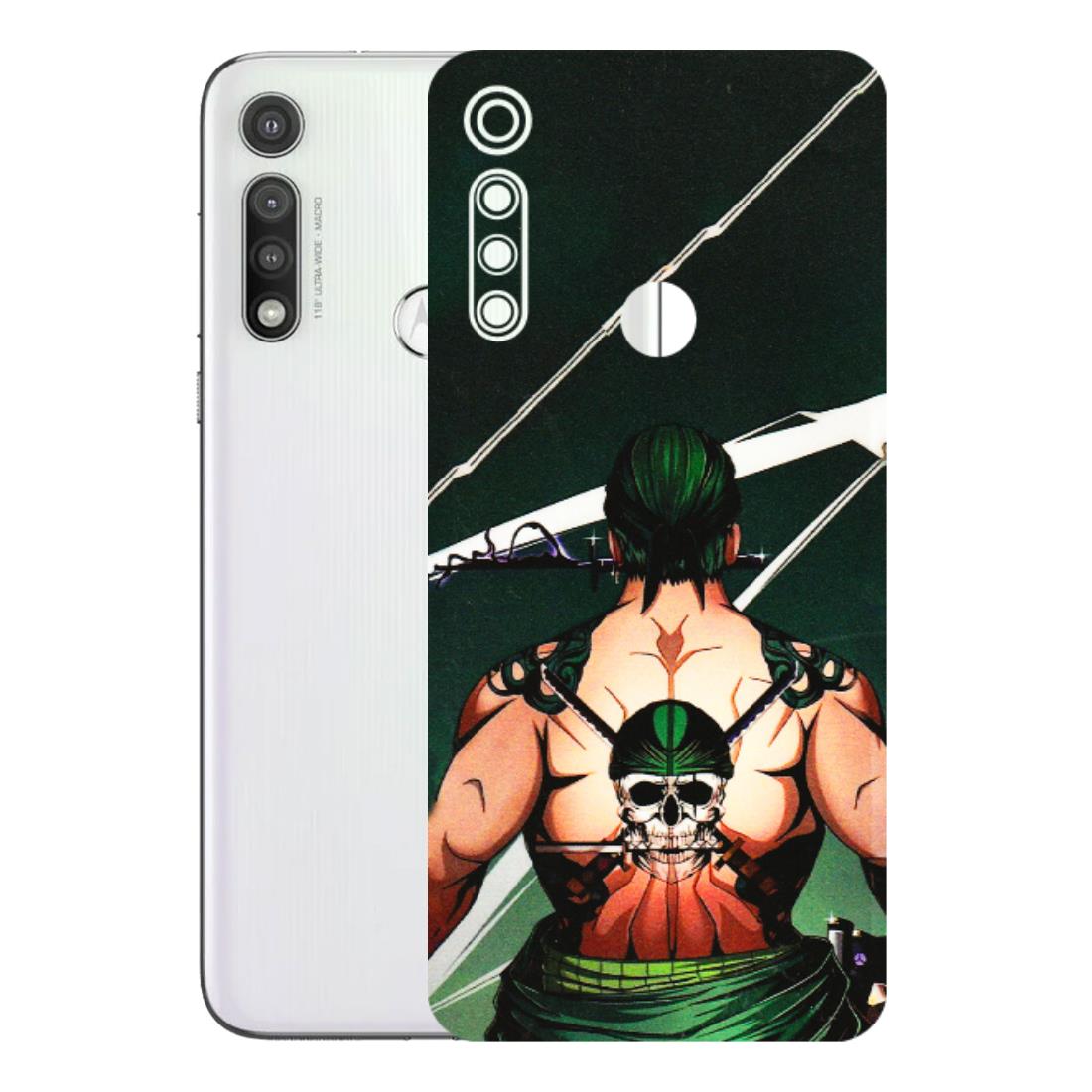 Motorola Phone Skins (All Models) - Zoro Anime - 3D Embossed Finish (L-23) Motorola Moto G Fast