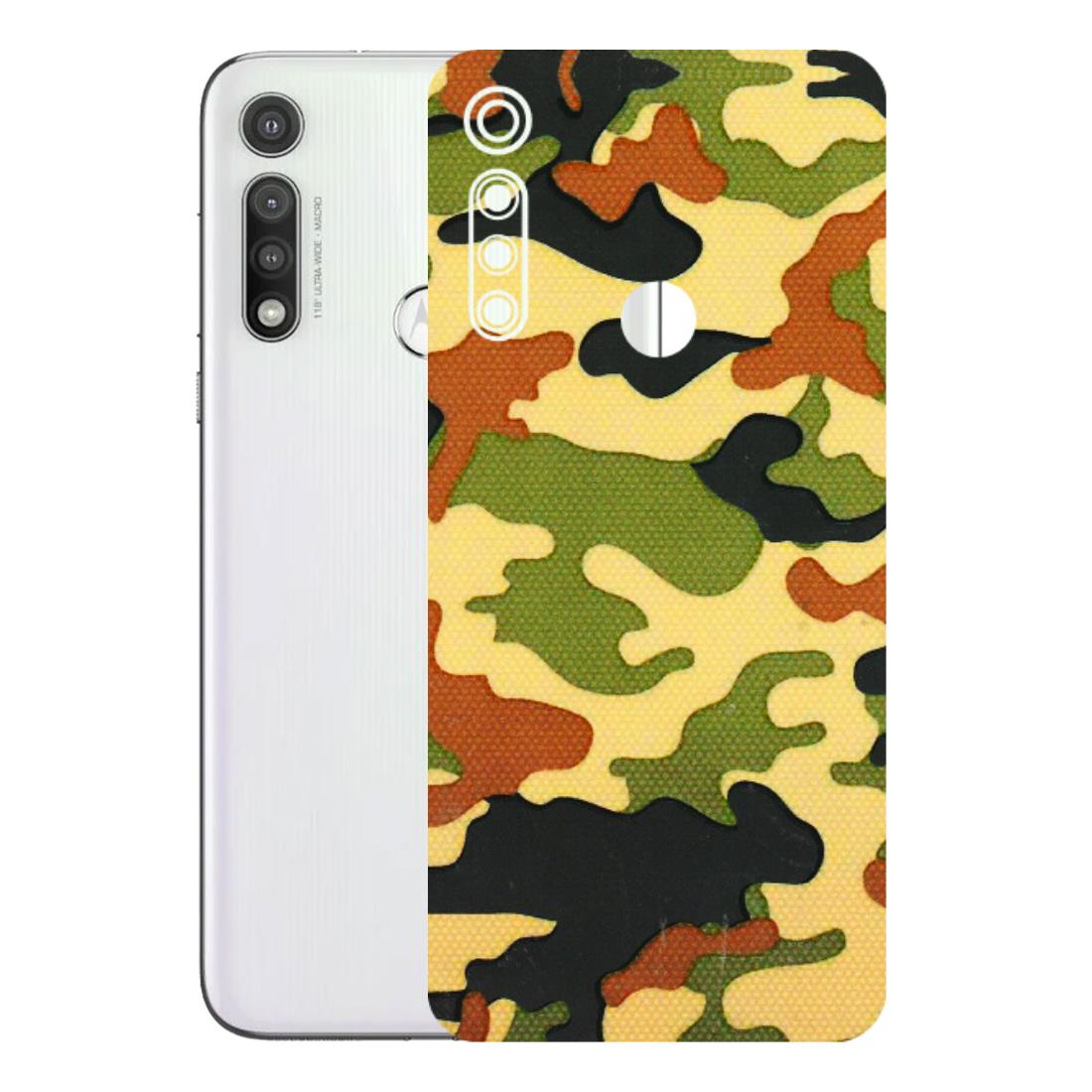Motorola Phone Skins (All Models) - Indian Military - 3D Embossed Finish (L-234) Motorola Moto G Fast