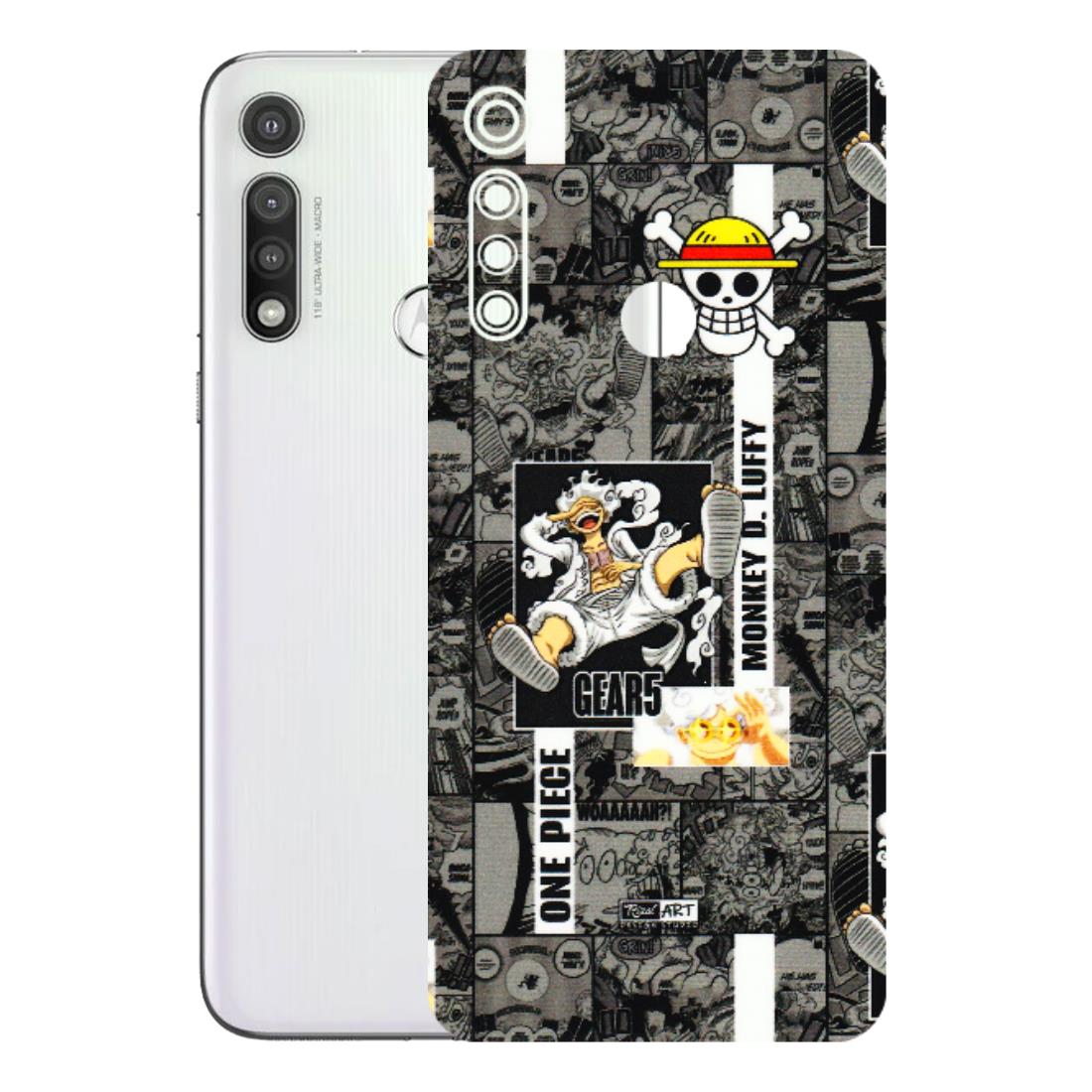 Motorola Phone Skins (All Models) - Cuffy Anime MonkeyCamic - 3D Embossed Finish (L-242) Motorola Moto G Fast
