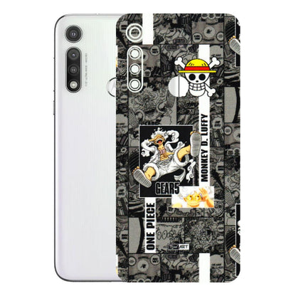 Motorola Phone Skins (All Models) - Cuffy Anime MonkeyCamic - 3D Embossed Finish (L-242) Motorola Moto G Fast