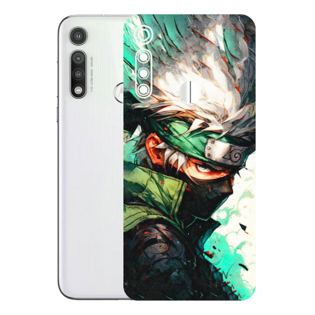 Motorola Phone Skins (All Models) - Kakashi Side Profile - 3D Embossed Finish (L-249) Motorola Moto G Fast