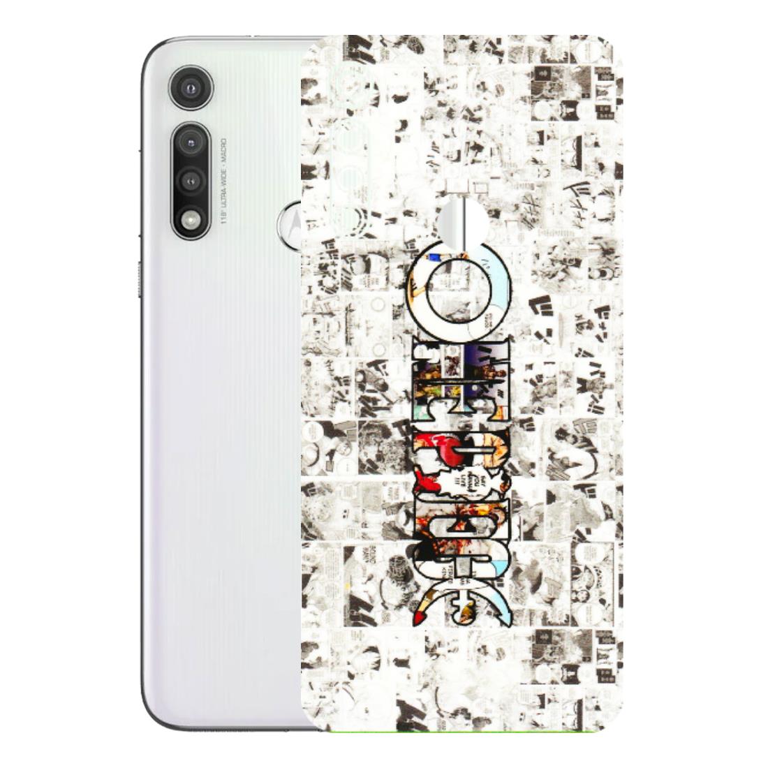 Motorola Phone Skins (All Models) - One Piece Manga - 3D Embossed Finish (L-26) Motorola Moto G Fast