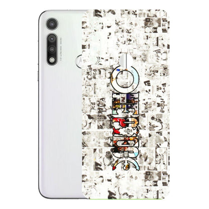 Motorola Phone Skins (All Models) - One Piece Manga - 3D Embossed Finish (L-26) Motorola Moto G Fast