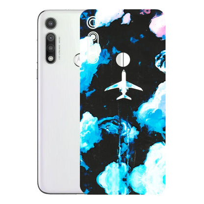 Motorola Phone Skins (All Models) - Travel In Airline - 3D Embossed Finish (L-264) Motorola Moto G Fast
