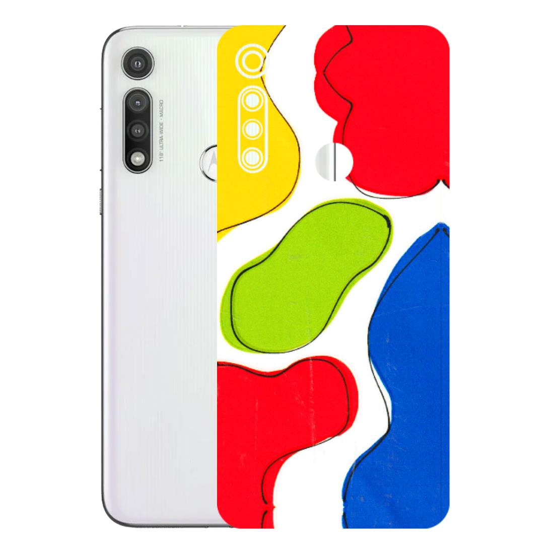 Motorola Phone Skins (All Models) - RGB Colour Paint - 3D Embossed Finish (L-284) Motorola Moto G Fast