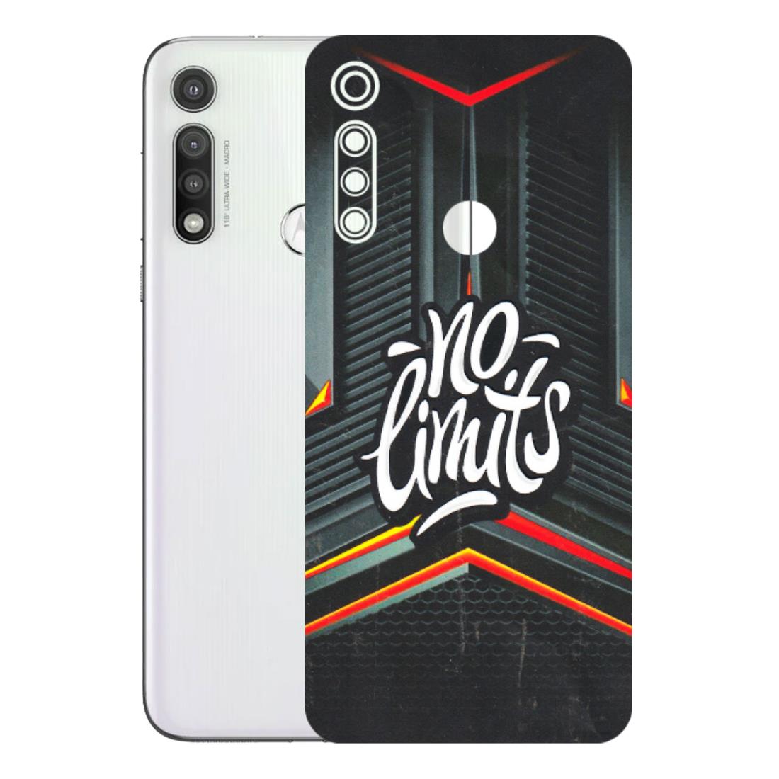 Motorola Phone Skins (All Models) - No Limits - 3D Embossed Finish (L-286) Motorola Moto G Fast
