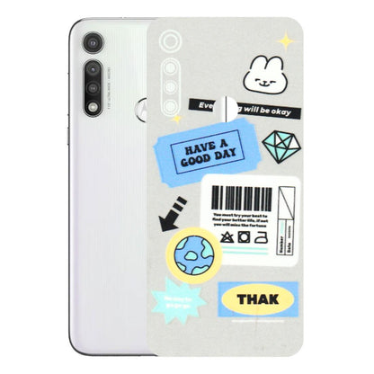 Motorola Phone Skins (All Models) - Will Be Okay Design - 3D Embossed Finish (L-316) Motorola Moto G Fast