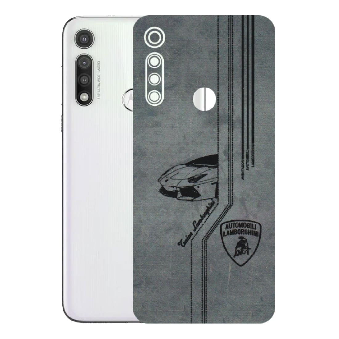 Motorola Phone Skins (All Models) - New Lamborgini Aventador - 3D Embossed Finish (L-321) Motorola Moto G Fast