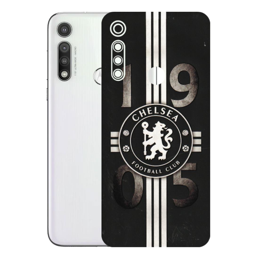 Motorola Phone Skins (All Models) - Chelsea Fan Club - 3D Embossed Finish (L-36) Motorola Moto G Fast
