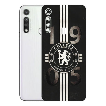 Motorola Phone Skins (All Models) - Chelsea Fan Club - 3D Embossed Finish (L-36) Motorola Moto G Fast