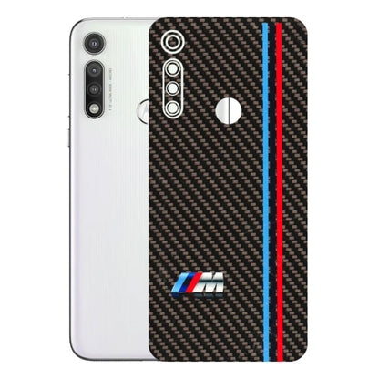 Motorola Phone Skins (All Models) - BM Carbon Fiber Feels - 3D Embossed Finish (L-38) Motorola Moto G Fast