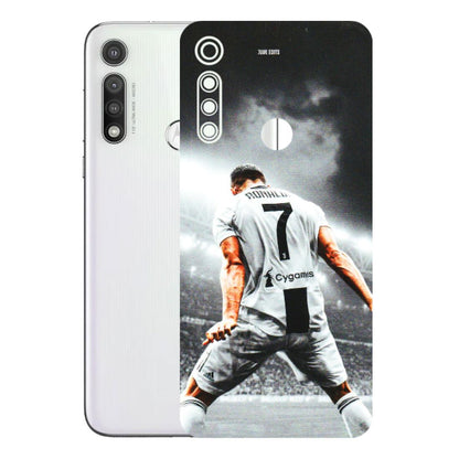 Motorola Phone Skins (All Models) - Ronaldo CR7 Crazy - 3D Embossed Finish (L-44) Motorola Moto G Fast