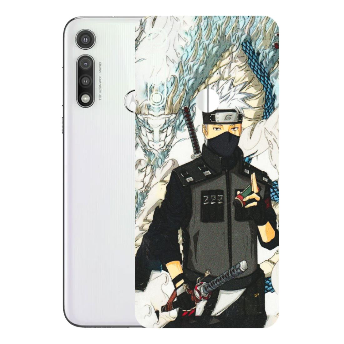 Motorola Phone Skins (All Models) - Kakashi Hatake Naruto Anime - 3D Embossed Finish (L-46) Motorola Moto G Fast