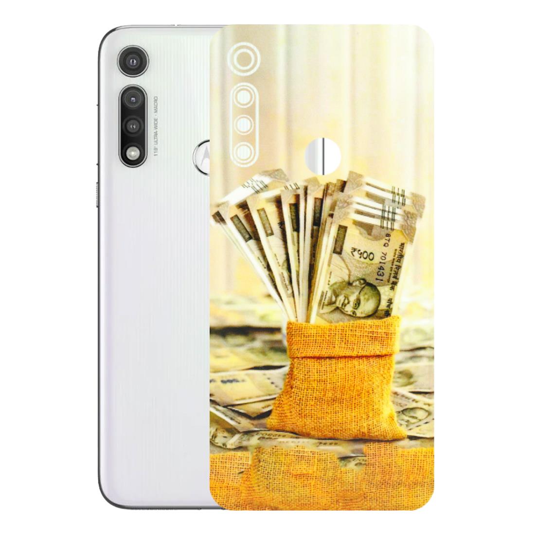 Motorola Phone Skins (All Models) - Show Me The Money - 3D Embossed Finish (L-52) Motorola Moto G Fast