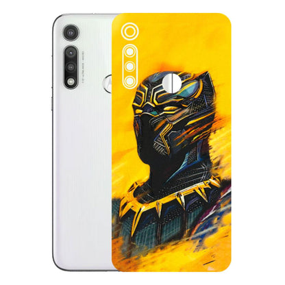 Motorola Phone Skins (All Models) - Yellow Panther - 3D Embossed Finish (L-54) Motorola Moto G Fast