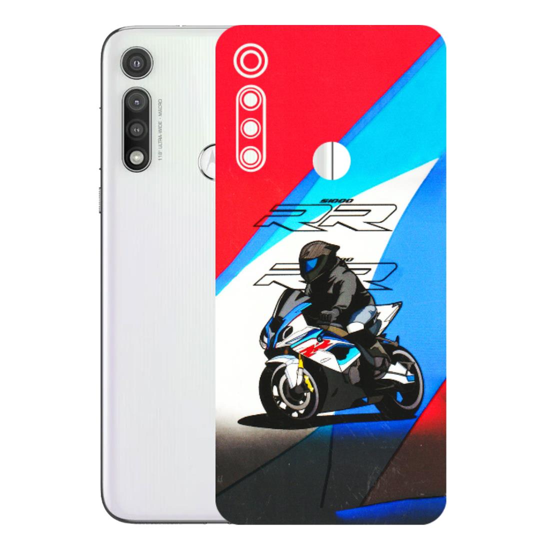 Motorola Phone Skins (All Models) - Bikers Love - 3D Embossed Finish (L-58) Motorola Moto G Fast
