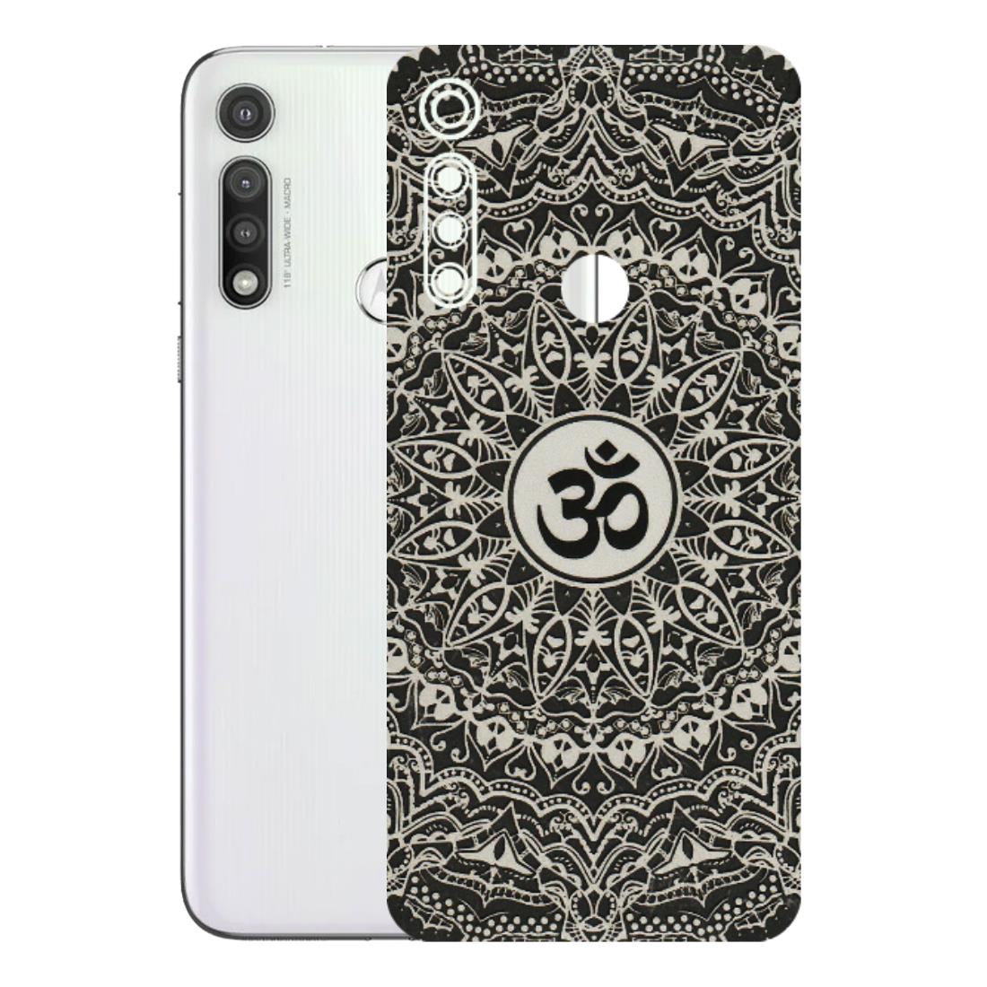 Motorola Phone Skins (All Models) - Aum Elegant Mandala - 3D Embossed Finish (L-62) Motorola Moto G Fast