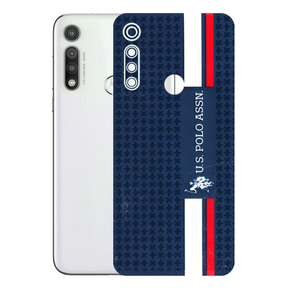 Motorola Phone Skins (All Models) - US POLO Designer Brand - 3D Embossed Finish (L-65) Motorola Moto G Fast
