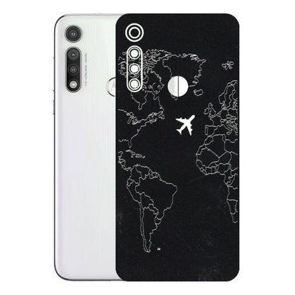 Motorola Phone Skins (All Models) - Never Ending Travel - 3D Embossed Finish (L-79) Motorola Moto G Fast