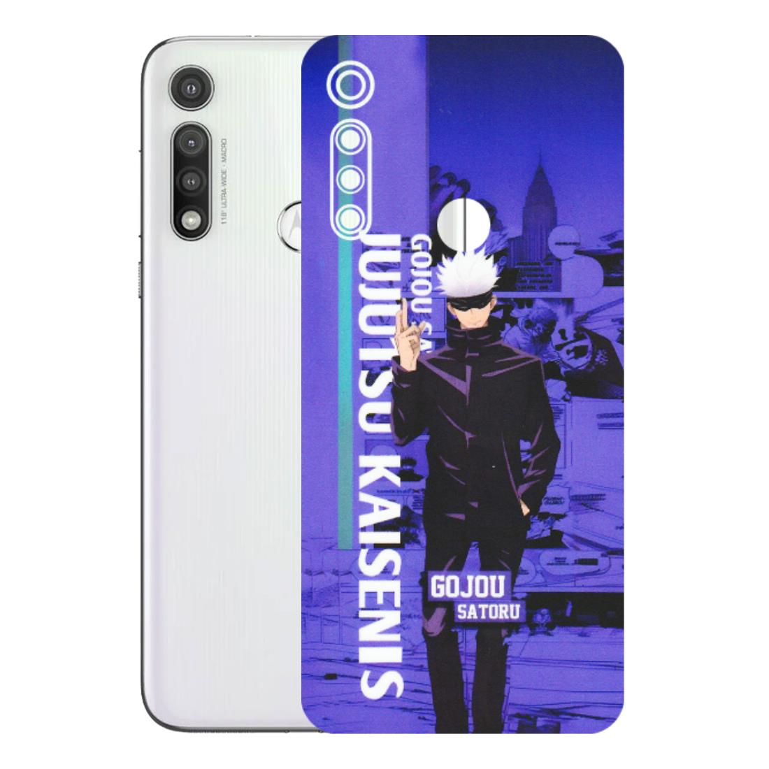 Motorola Phone Skins (All Models) - Jujutsu Kaisen Gojo - Matte Finish (M-05) Motorola Moto G Fast