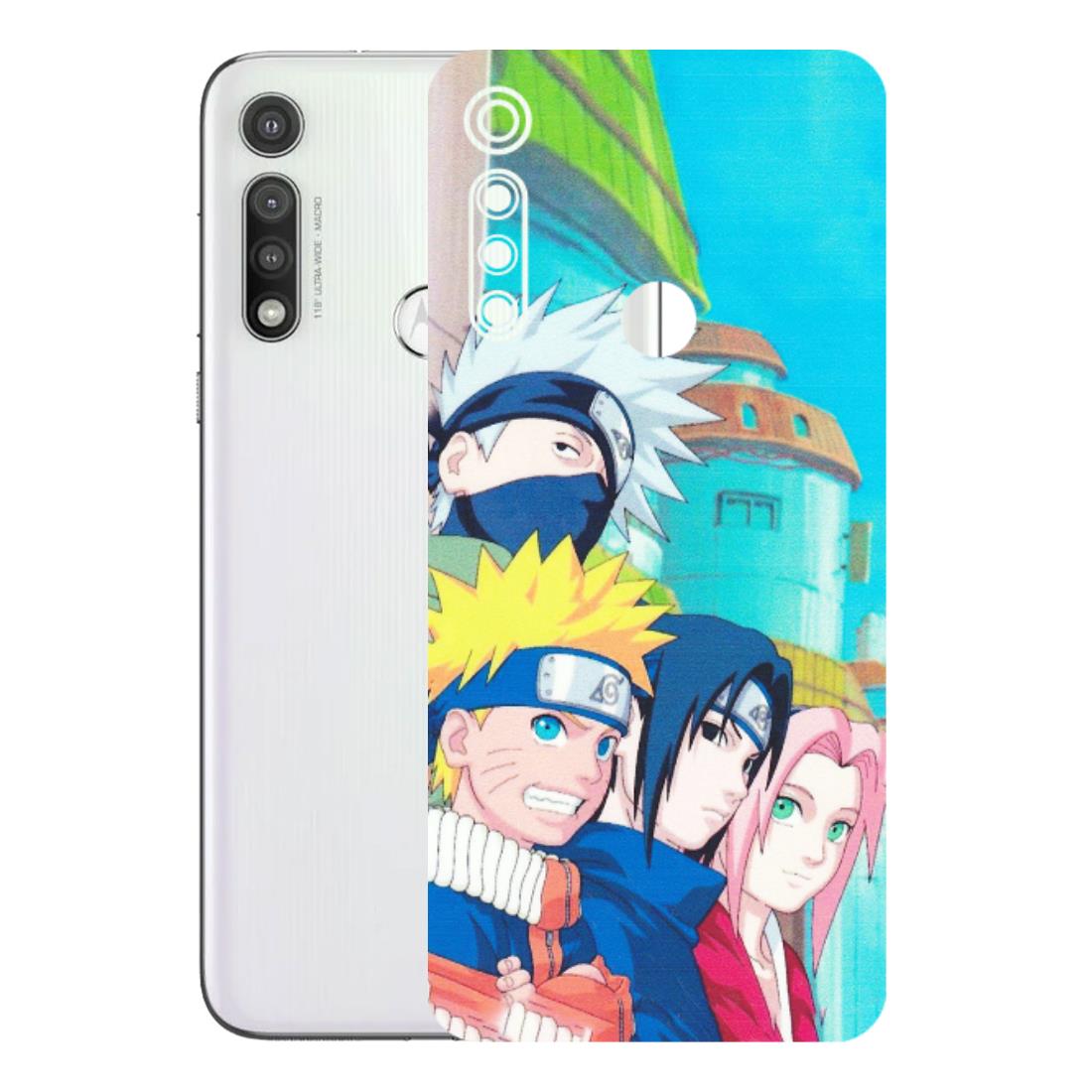 Motorola Phone Skins (All Models) - Team Minato And Kakashi - Matte Finish (M-101) Motorola Moto G Fast