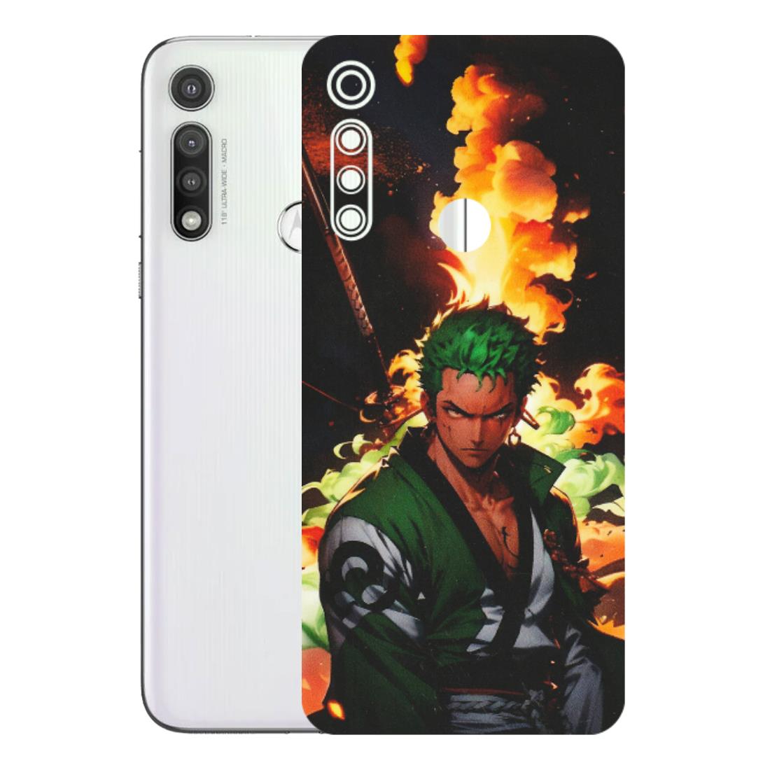 Motorola Phone Skins (All Models) - Roronoa Zoro - Matte Finish (M-102) Motorola Moto G Fast