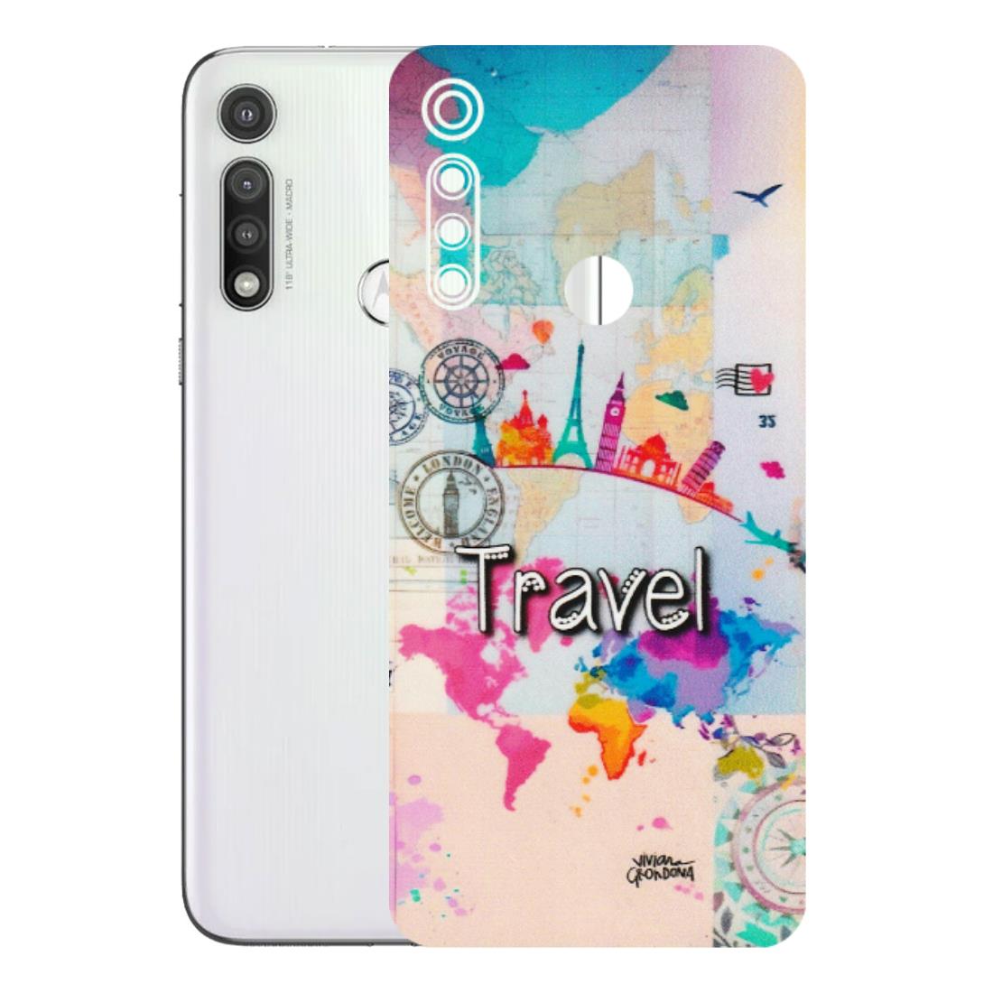 Motorola Phone Skins (All Models) - Travel The Wonders - Matte Finish (M-108) Motorola Moto G Fast