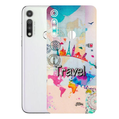 Motorola Phone Skins (All Models) - Travel The Wonders - Matte Finish (M-108) Motorola Moto G Fast