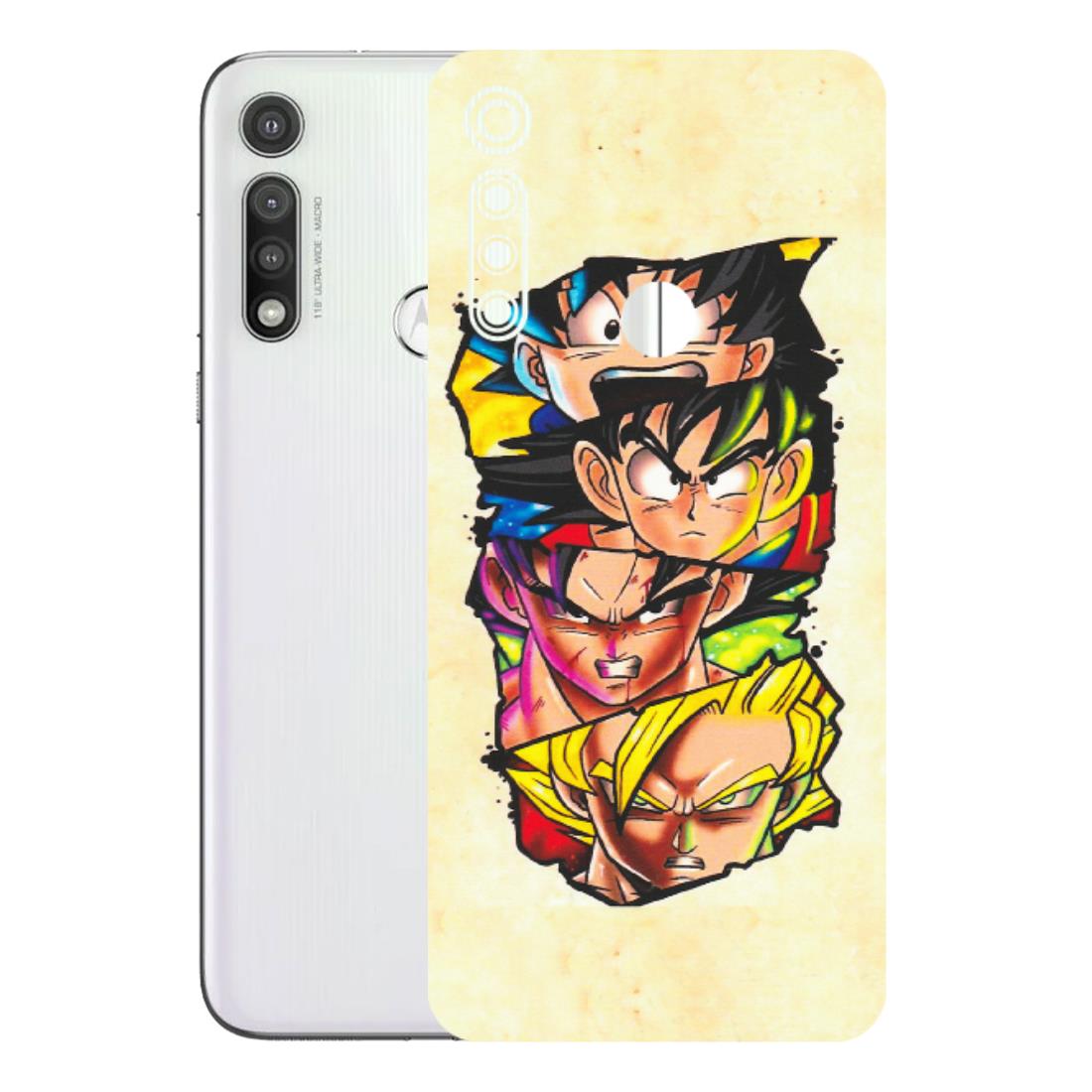 Motorola Phone Skins (All Models) - Angry Multi Anime - Matte Finish (M-113) Motorola Moto G Fast