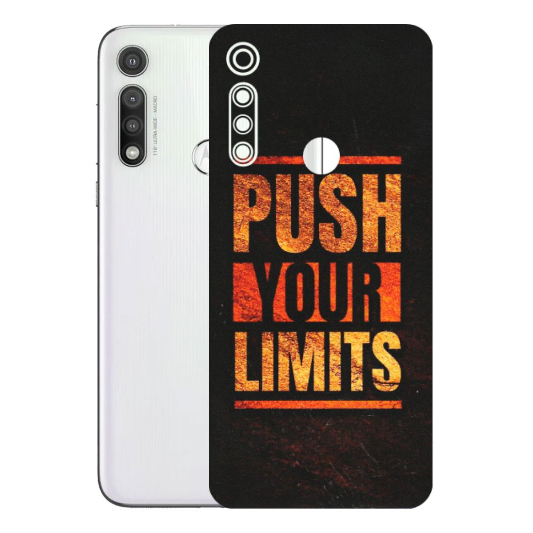 Motorola Phone Skins (All Models) - Push Your Limits - Matte Finish (M-118) Motorola Moto G Fast