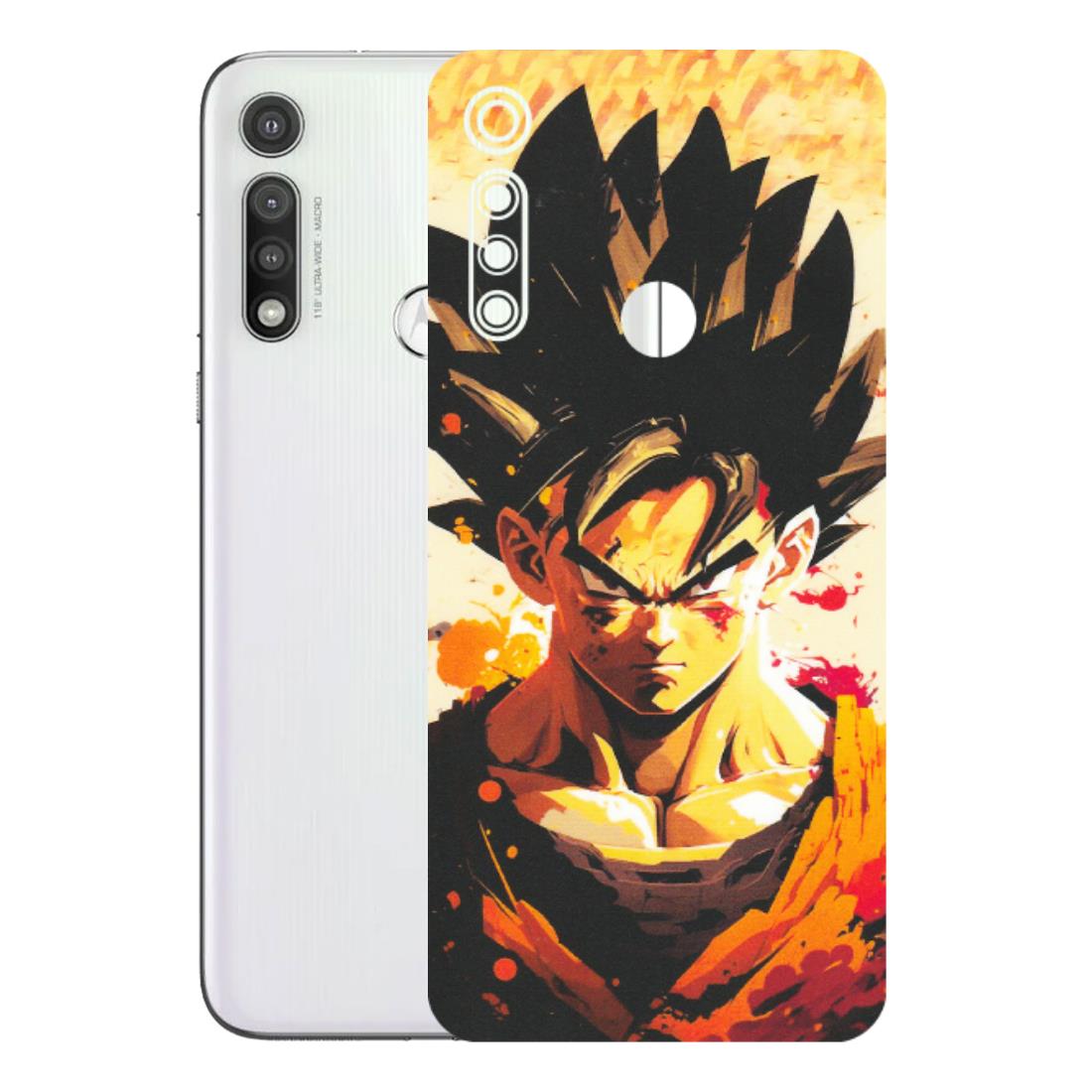 Motorola Phone Skins (All Models) - Angry Goku - Matte Finish (M-12) Motorola Moto G Fast