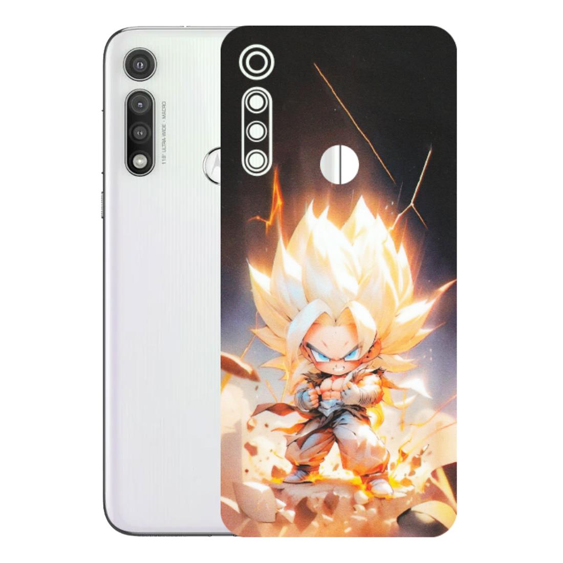 Motorola Phone Skins (All Models) - Goku Dragon Cute Anime - Matte Finish (M-131) Motorola Moto G Fast