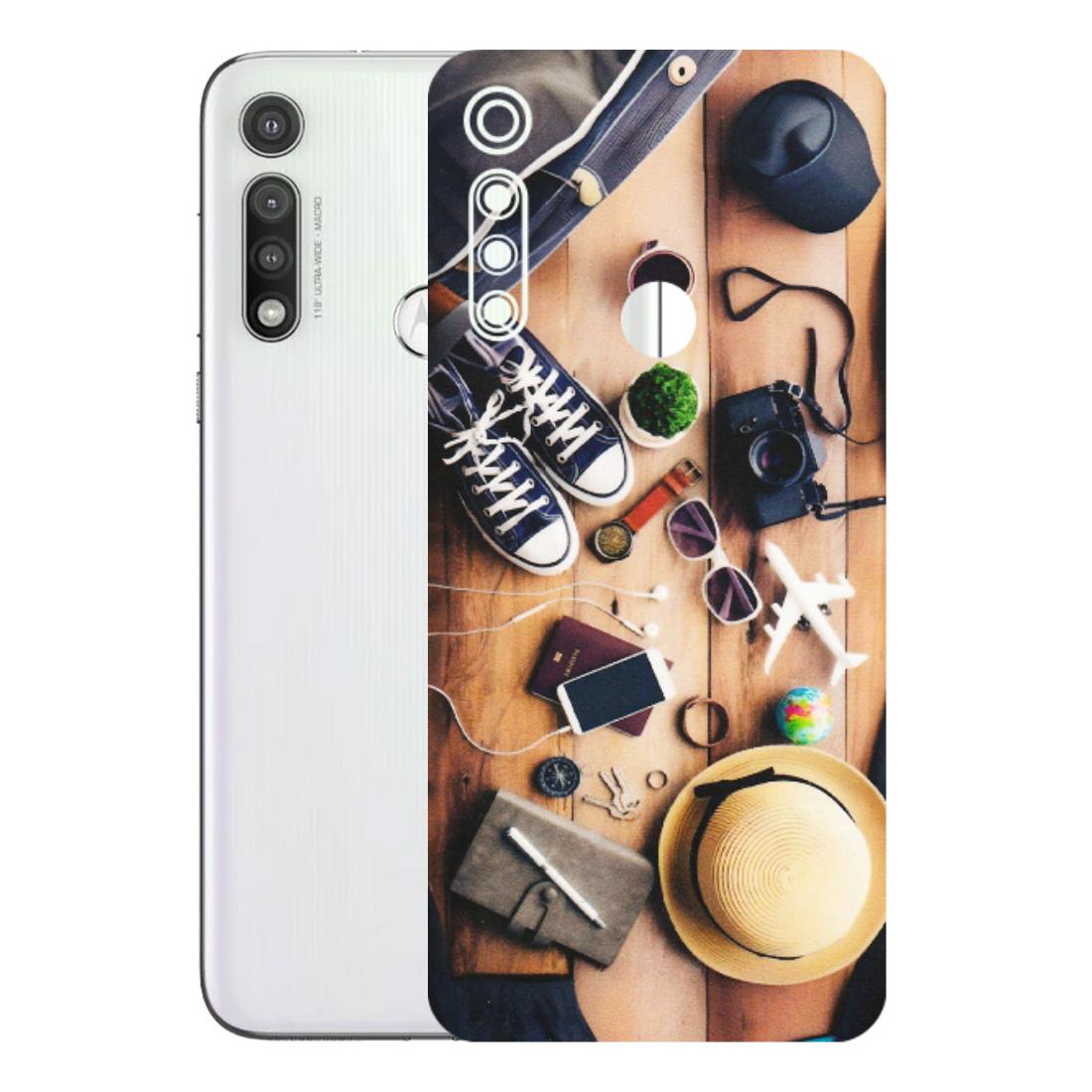 Motorola Phone Skins (All Models) - Travel Wanderlust - Matte Finish (M-133) Motorola Moto G Fast