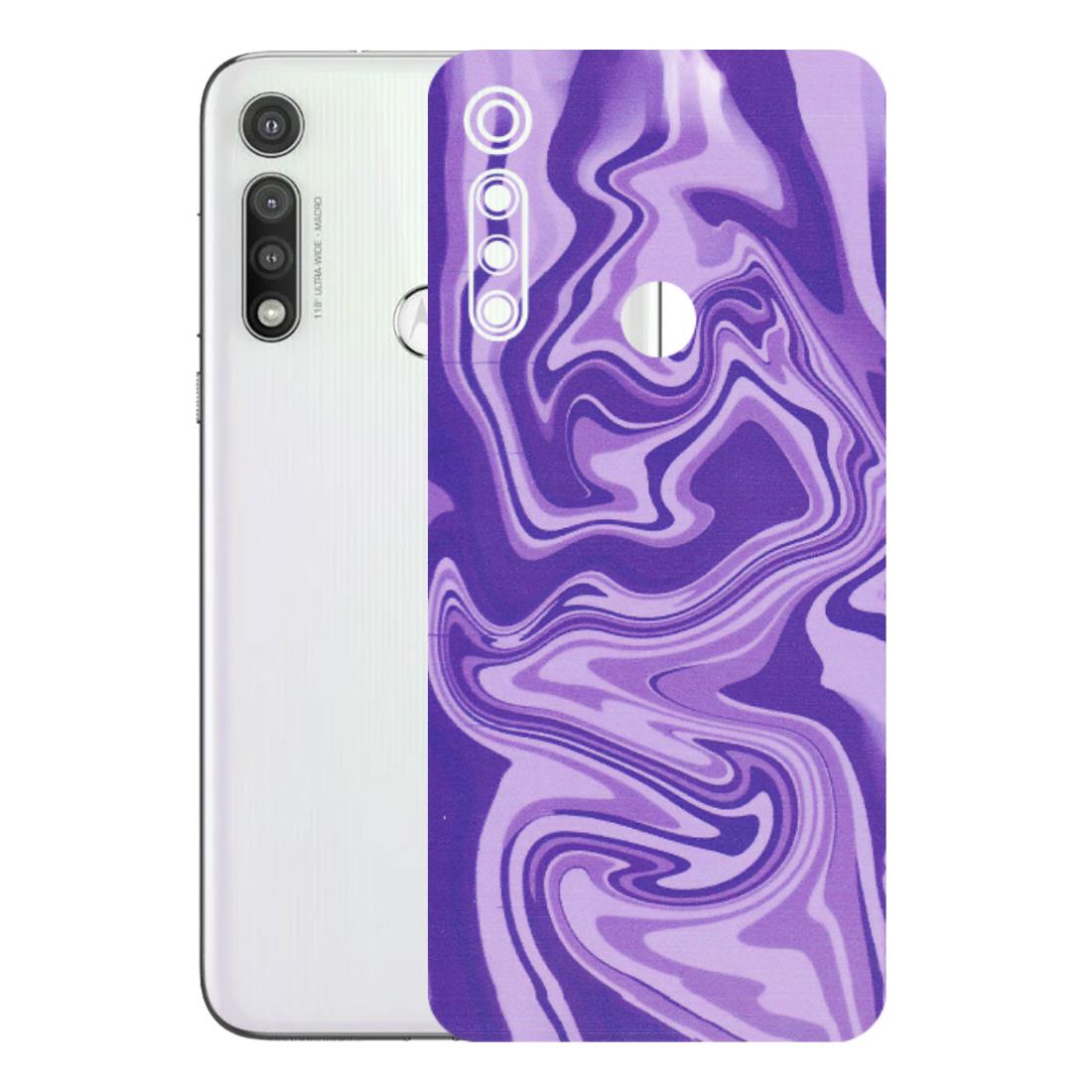 Motorola Phone Skins (All Models) - Hazy Purple Nights - Matte Finish (M-14) Motorola Moto G Fast