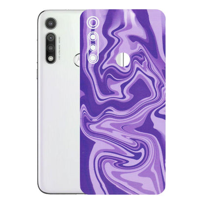 Motorola Phone Skins (All Models) - Hazy Purple Nights - Matte Finish (M-14) Motorola Moto G Fast