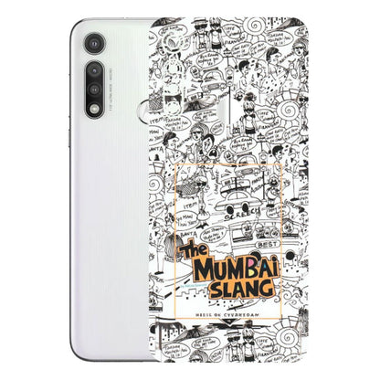 Motorola Phone Skins (All Models) - The Mumbai Slang - Matte Finish (M-142) Motorola Moto G Fast