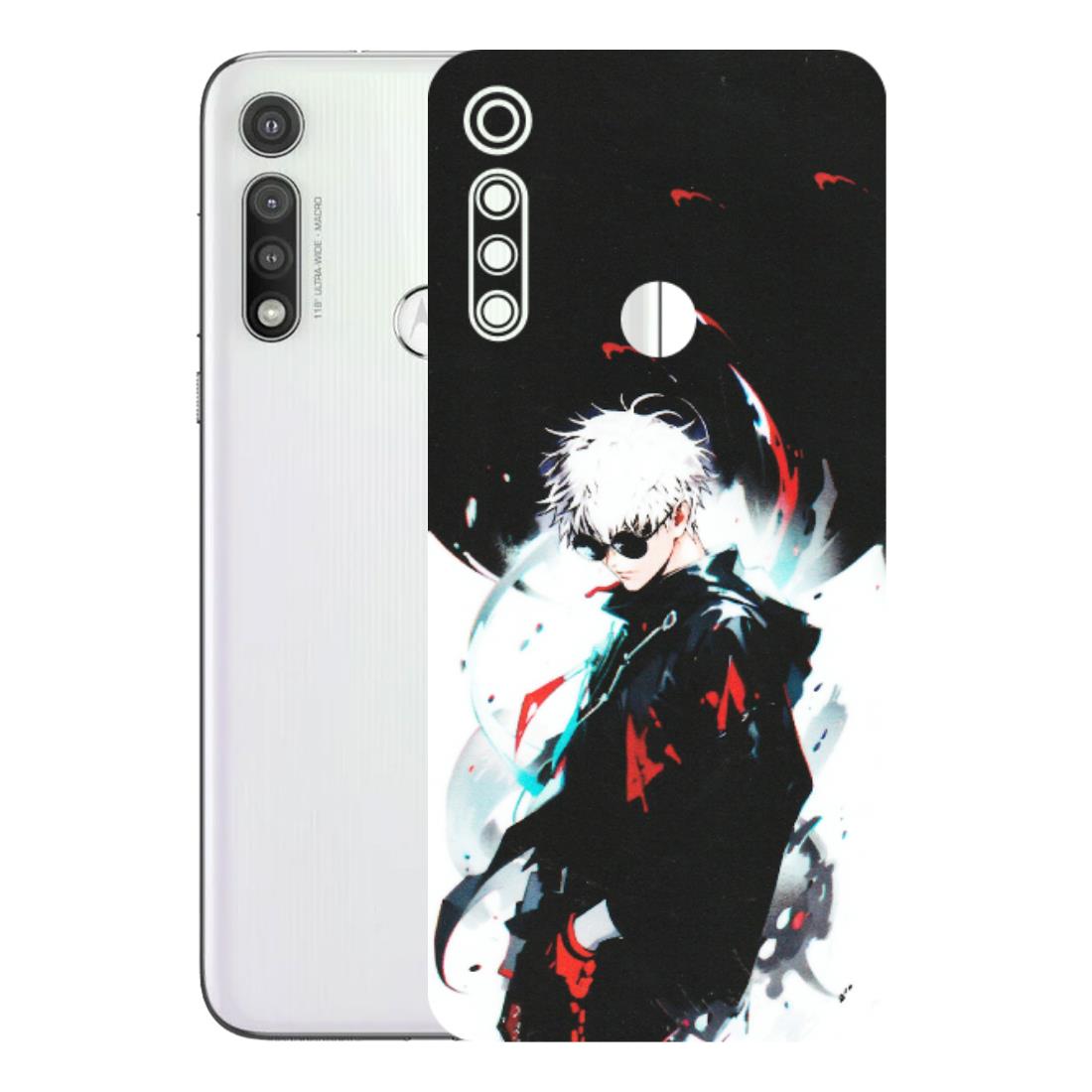 Motorola Phone Skins (All Models) - Gojo Powerful Charater Kaisen Anime - Matte Finish (M-144) Motorola Moto G Fast