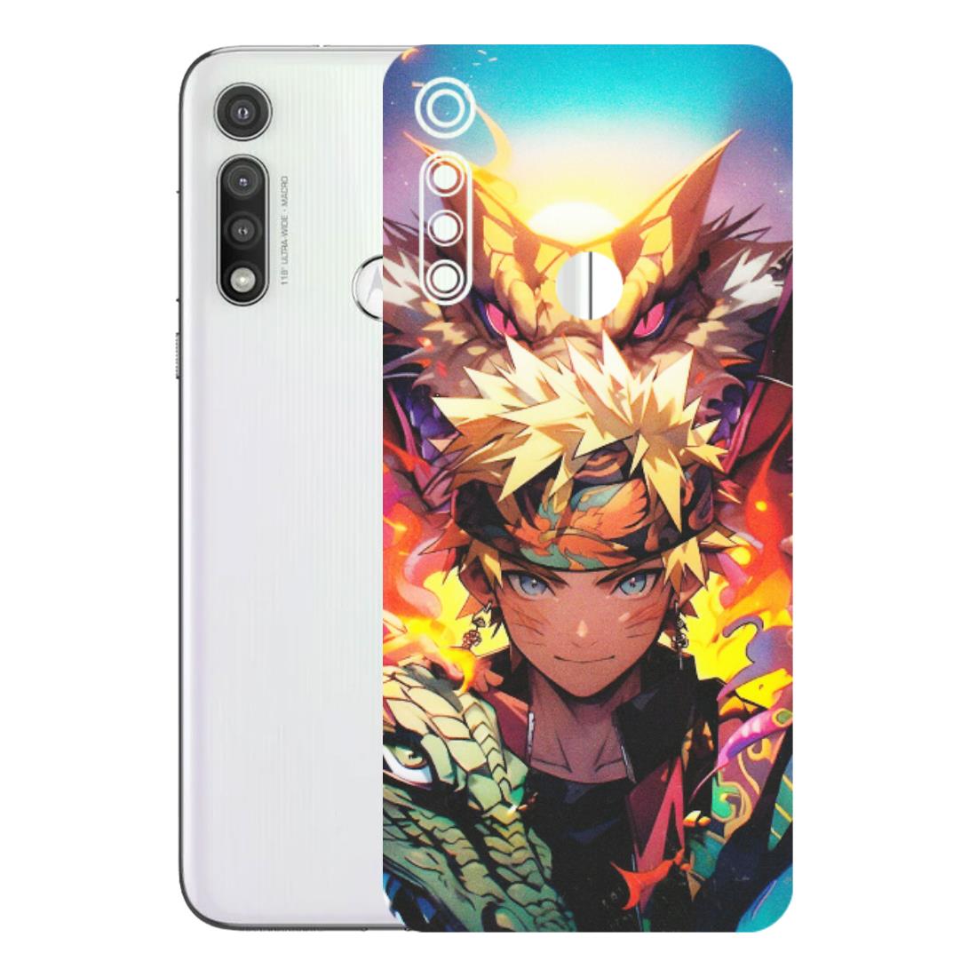 Motorola Phone Skins (All Models) - Angry Naruto Anime - Matte Finish (M-148) Motorola Moto G Fast