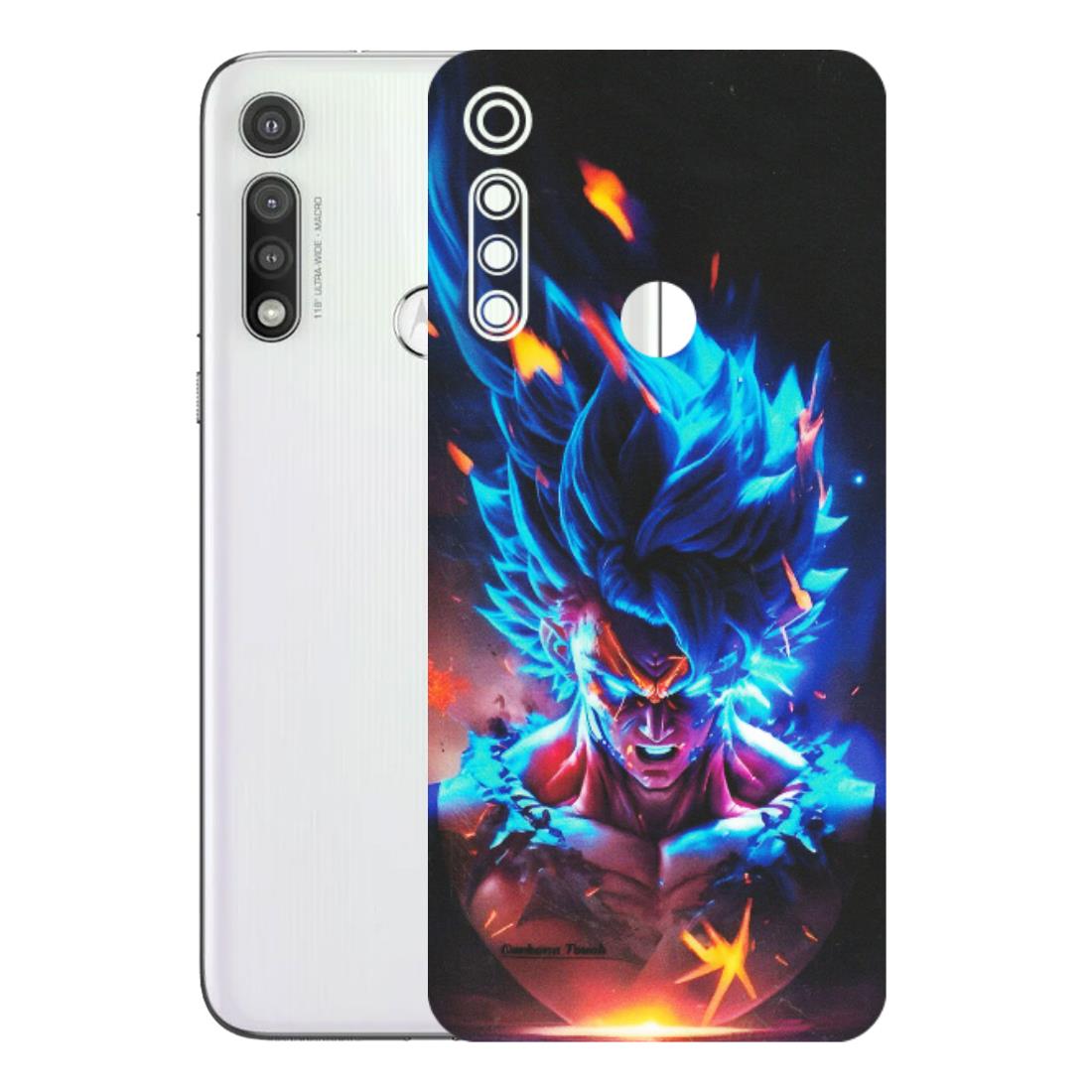 Motorola Phone Skins (All Models) - Angry Goku Dragon Ball Anime - Matte Finish (M-150) Motorola Moto G Fast