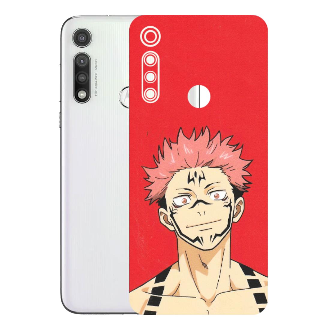 Motorola Phone Skins (All Models) - Ryomen Sukuna Fun Anime - Matte Finish (M-153) Motorola Moto G Fast