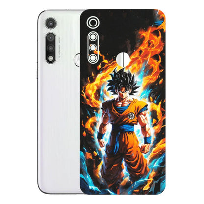 Motorola Phone Skins (All Models) - Goku Transformation Anime - Matte Finish (M-159) Motorola Moto G Fast