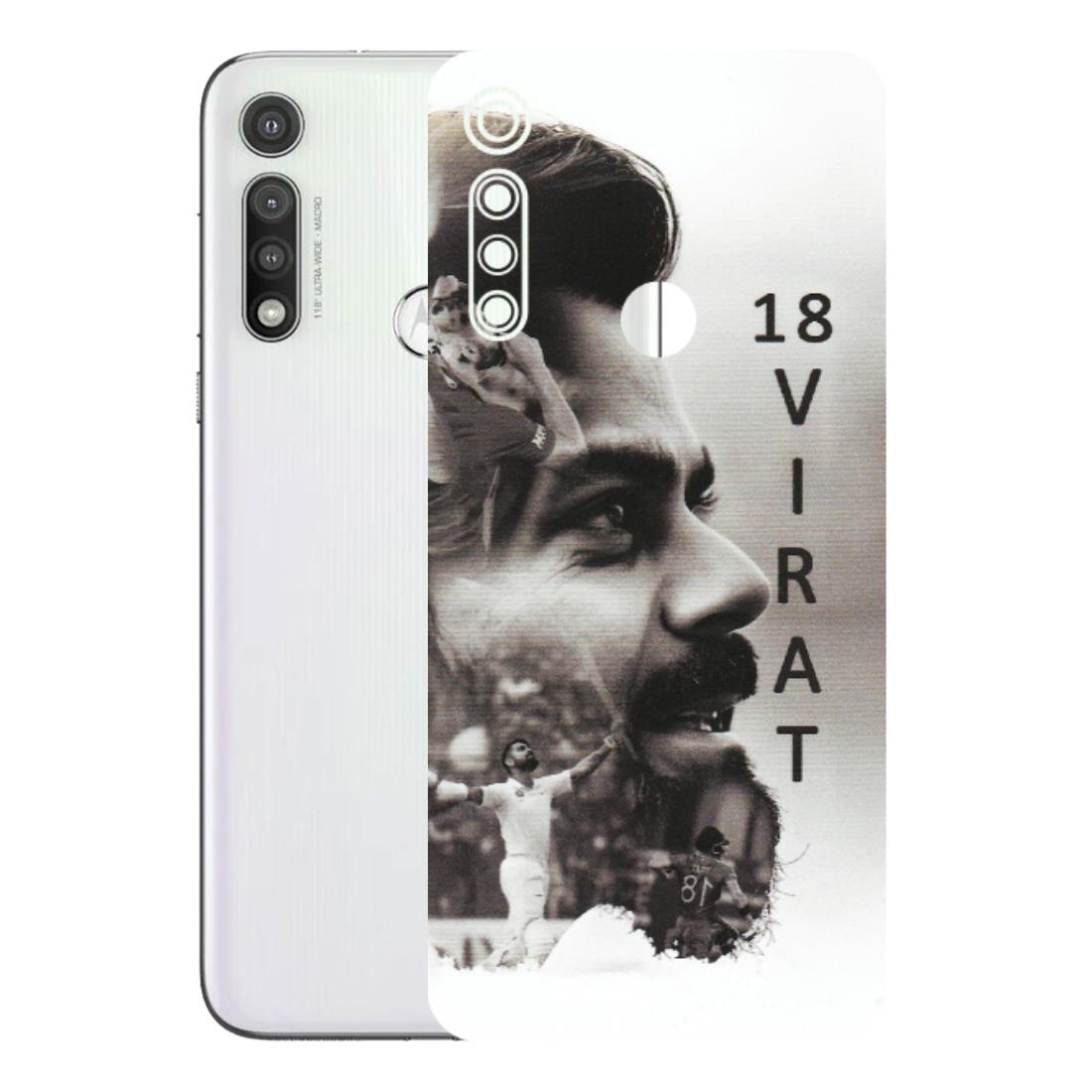 Motorola Phone Skins (All Models) - Virat Kohli Cricketer - Matte Finish (M-163) Motorola Moto G Fast