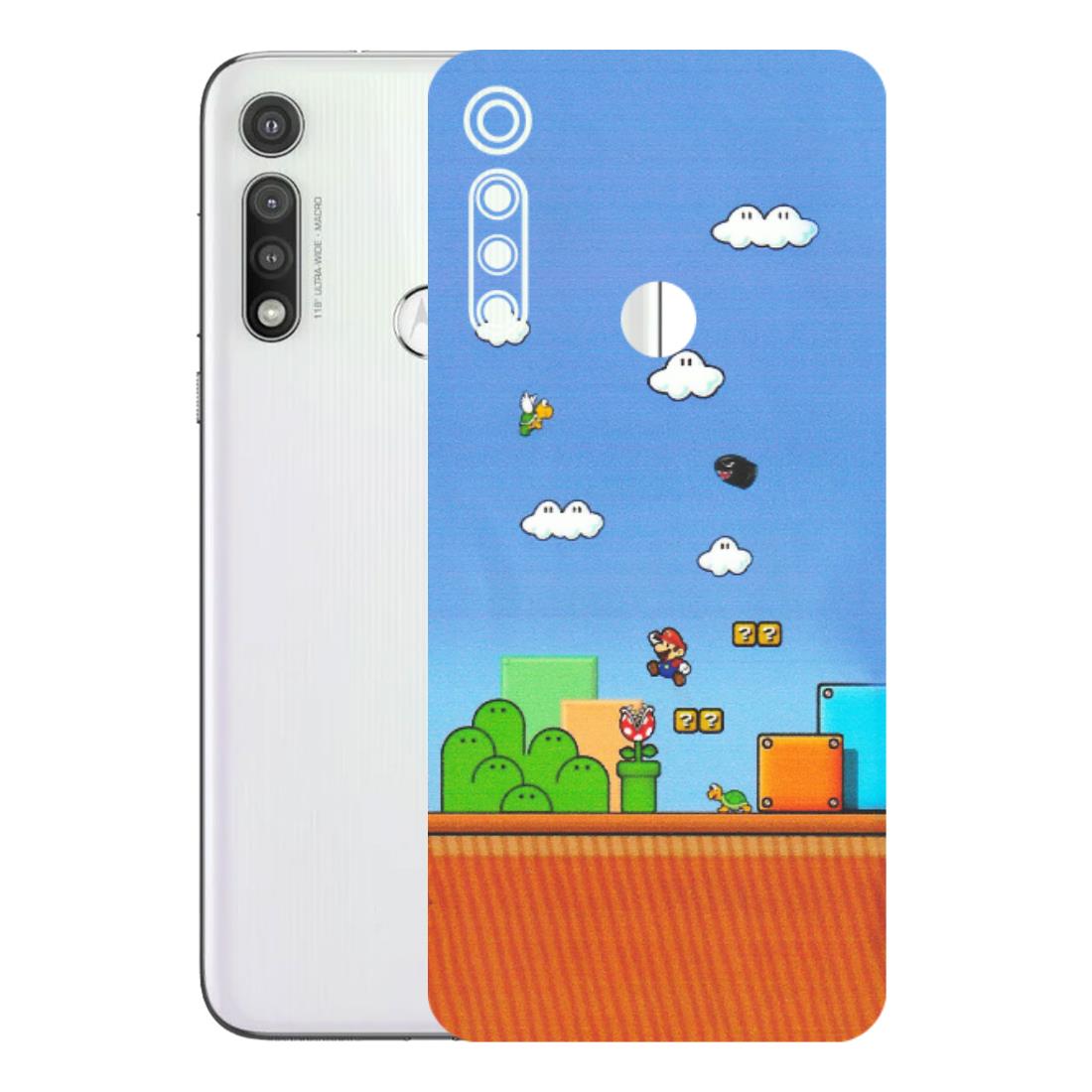 Motorola Phone Skins (All Models) - Mario Game Scene - Matte Finish (M-24) Motorola Moto G Fast