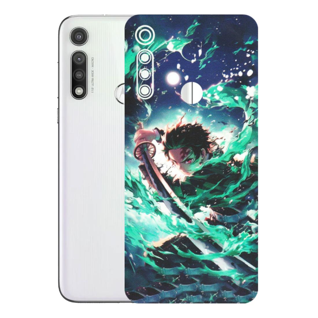 Motorola Phone Skins (All Models) - Sword Fighter Anime - Matte Finish (M-29) Motorola Moto G Fast