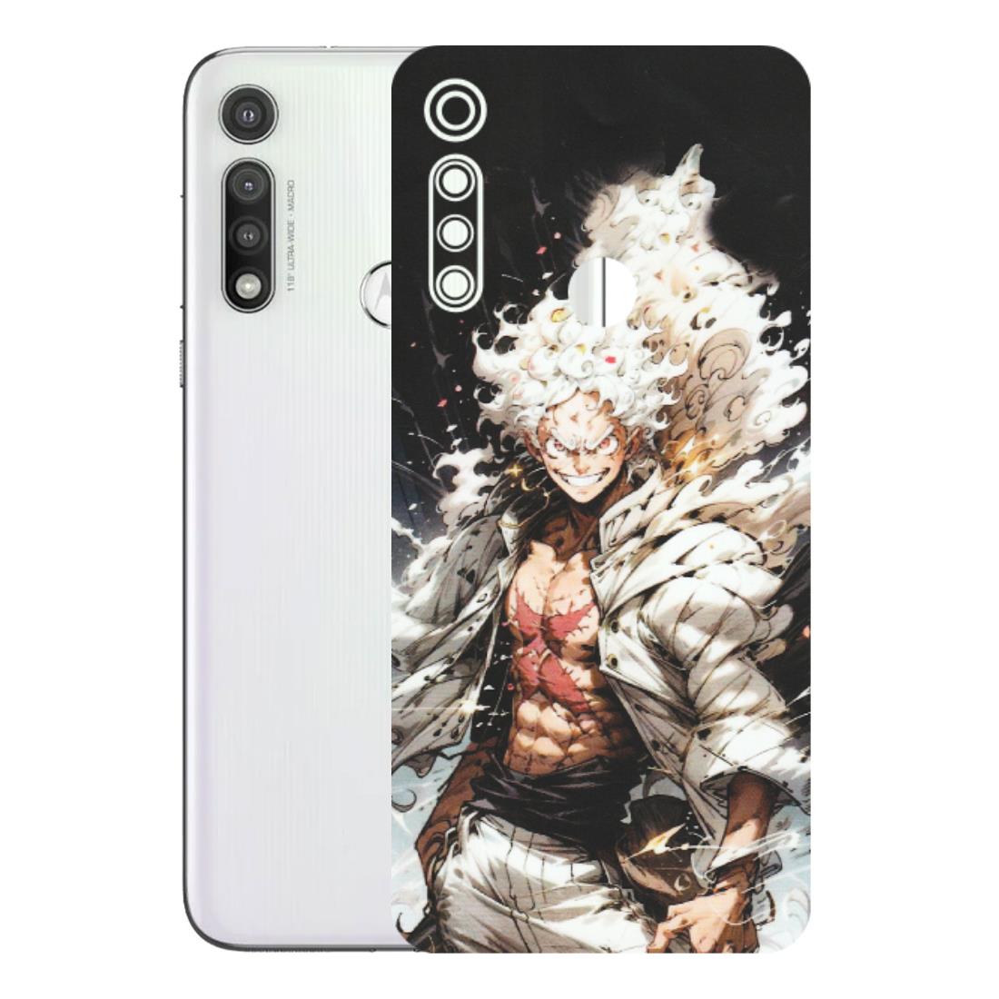 Motorola Phone Skins (All Models) - Anime Angry Classy Character - Matte Finish (M-34) Motorola Moto G Fast