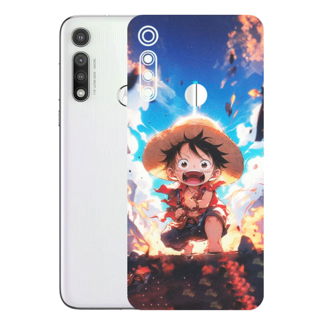 Motorola Phone Skins (All Models) - Toon One Piece Cute Character - Matte Finish (M-35) Motorola Moto G Fast