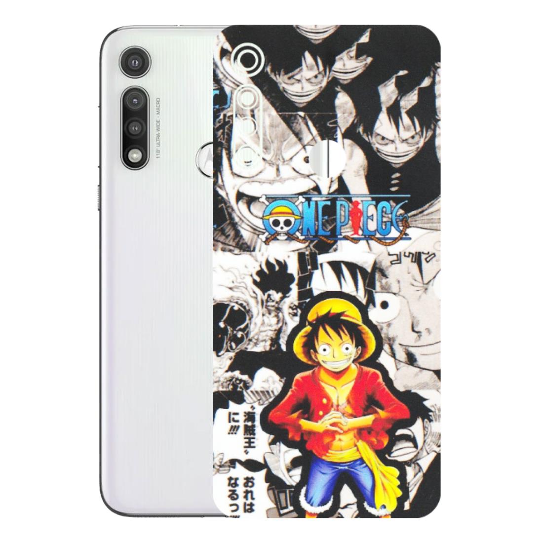 Motorola Phone Skins (All Models) - One Piece B&W - Matte Finish (M-63) Motorola Moto G Fast