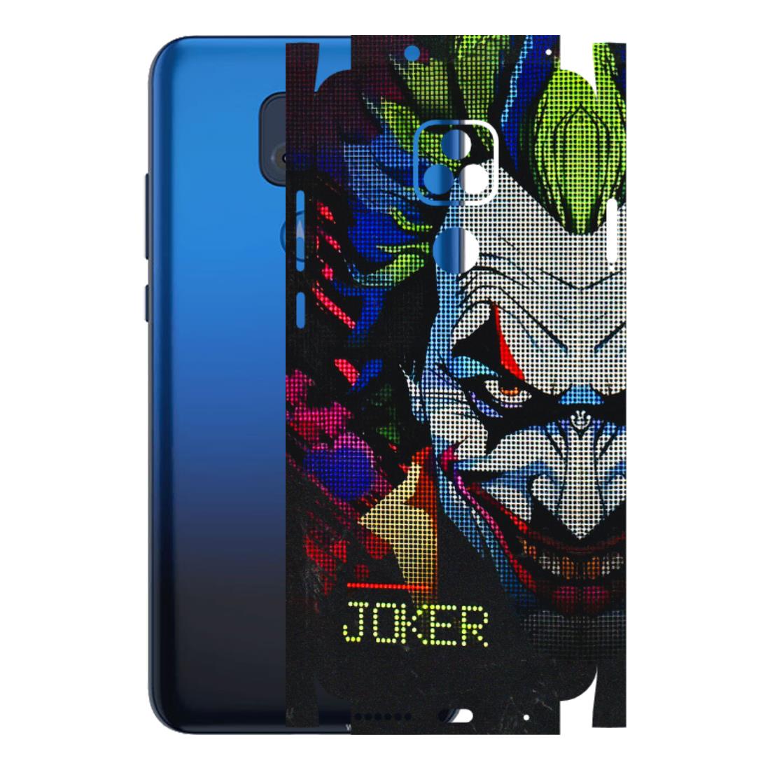 Motorola Phone Skins (All Models) - Joker Dot Matrix - 3D Embossed Finish (L-08) Motorola Moto G Play